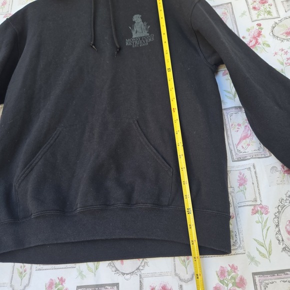 Jerzees NuBlend Black Hoodie Sweatshirt Mossy Pond Retrievers Est 2003 Size M - Picture 8 of 8